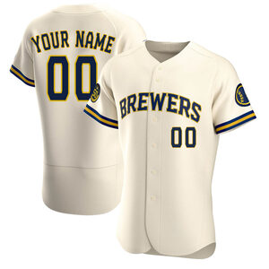 custom brewers jersey