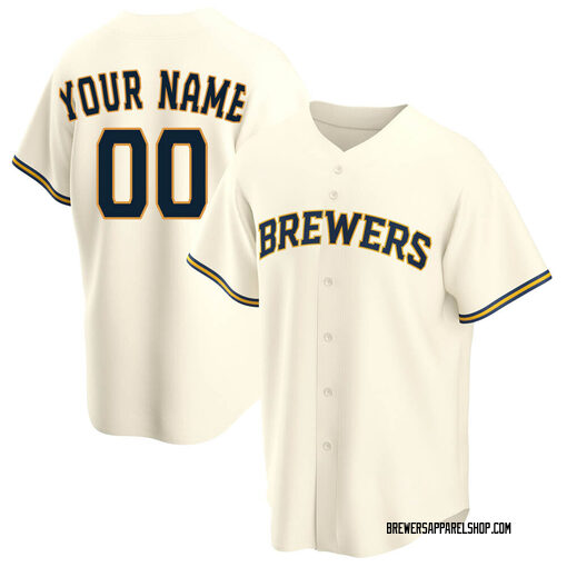 custom brewers jersey