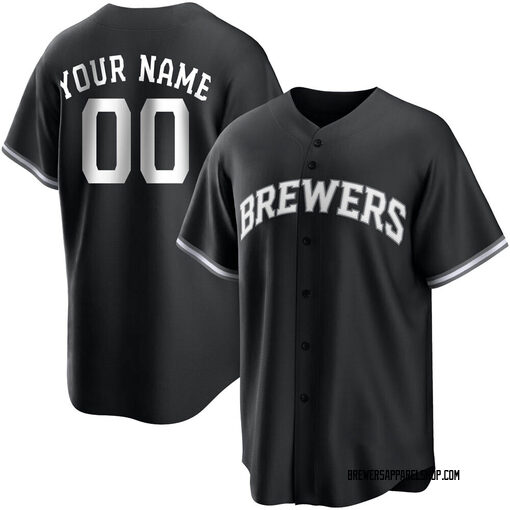 milwaukee brewers custom jersey