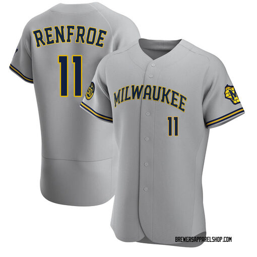 hunter renfroe brewers jersey
