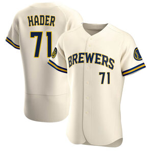 josh hader pinstripe jersey