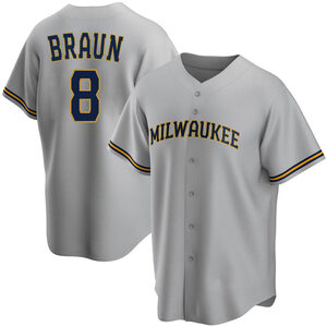 milwaukee brewers gold cerveceros jersey