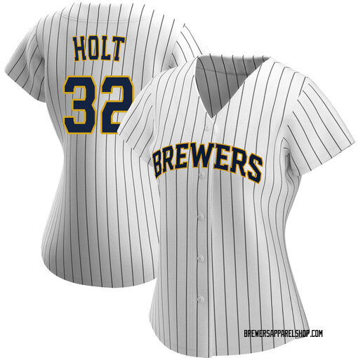 brock holt brewers jersey